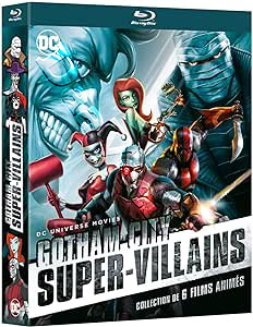 DC Gotham Super-Villains Collection | Deathstroke Knights & Dragons: The Movie / Batman: Hush / Batman and Harley Quinn / Batman: The Killing Joke / Suicide Squad: Hell to Pay / Batman: Assault on Arkham  | Deathstroke: Knights & Dragons - Blu-Ray